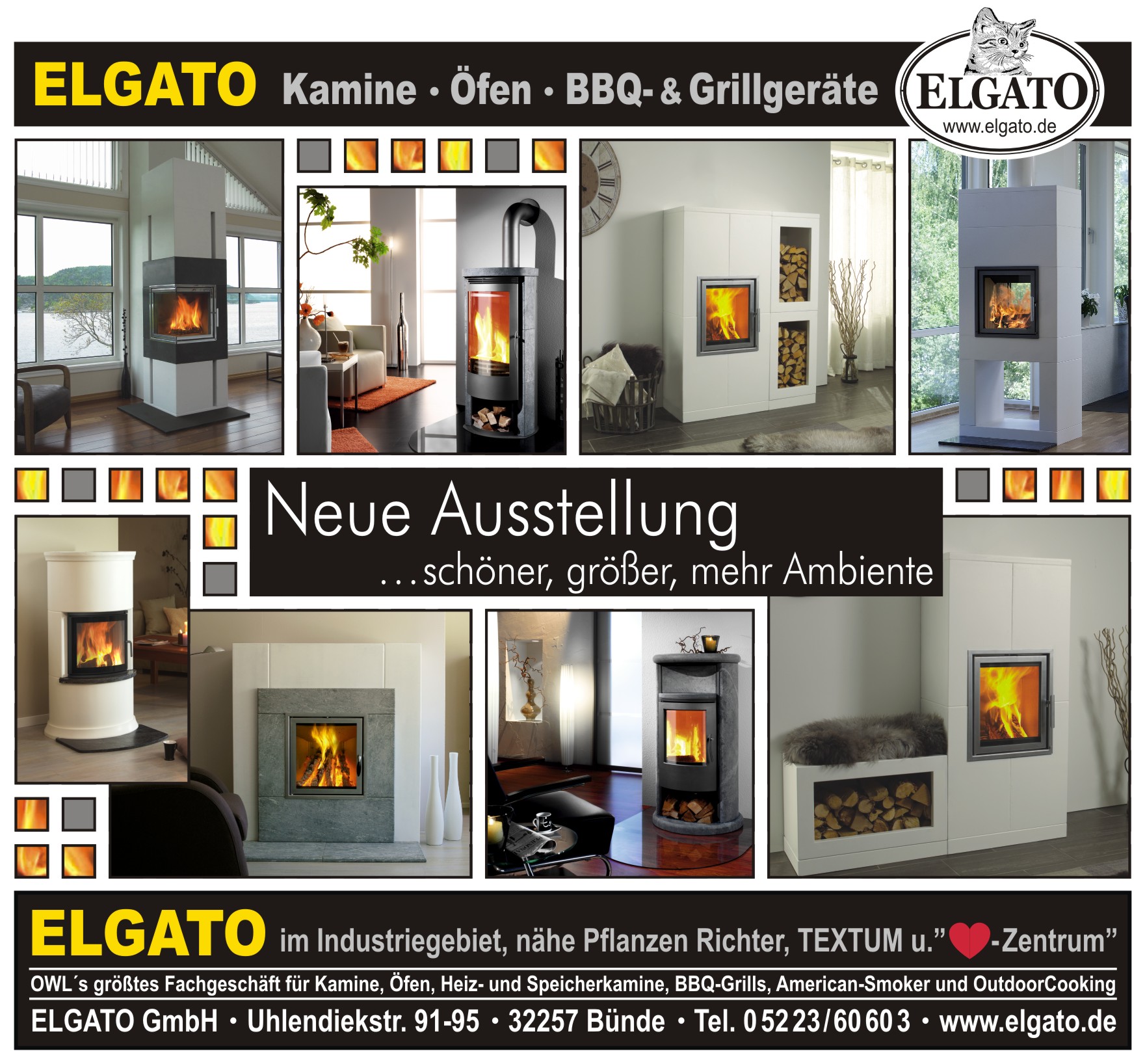 Kaminofen, Kaminkassette, Heizkamin, Kamineinsatz, Pizzaofen, BBQ, Gartengrill, B&uuml;nde, Herford, Bielefeld, Osnabr&uuml;ck, Lemgo, Detmold, Minden, L&uuml;bbecke, Hille, Paderborn, Delbr&uuml;ck